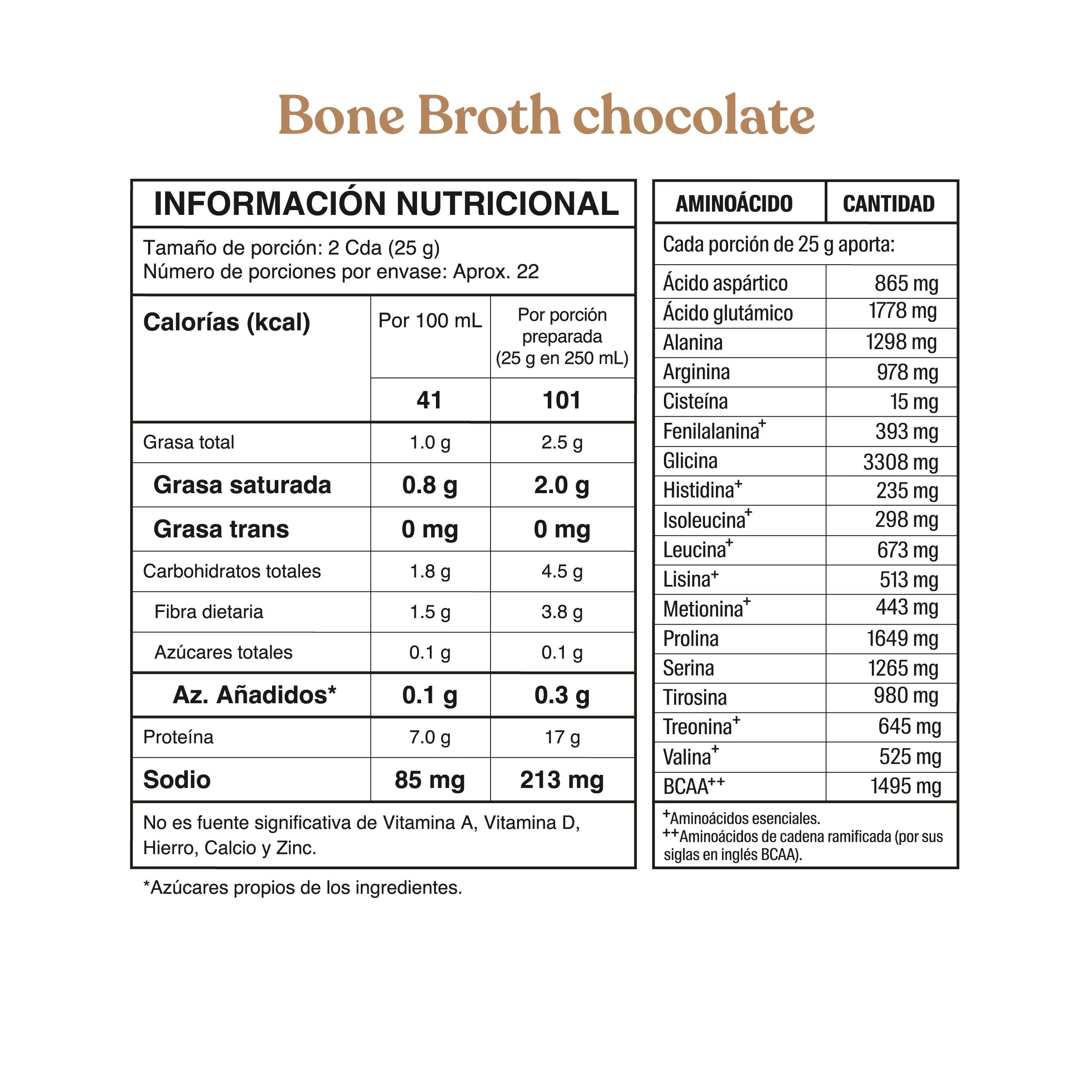 Bone Broth Power® chocolate 560g