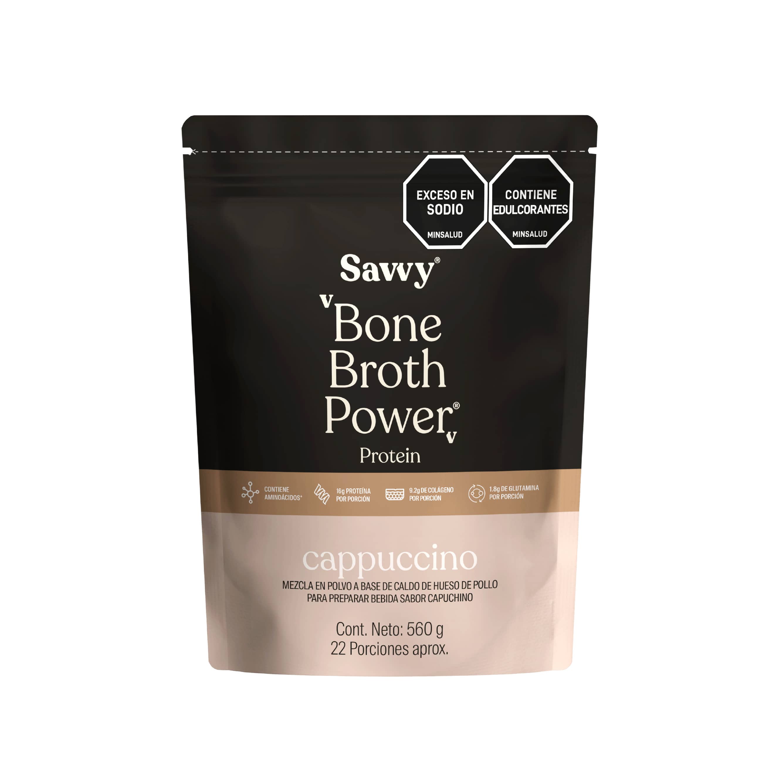 Bone Broth Power® cappuccino 560g