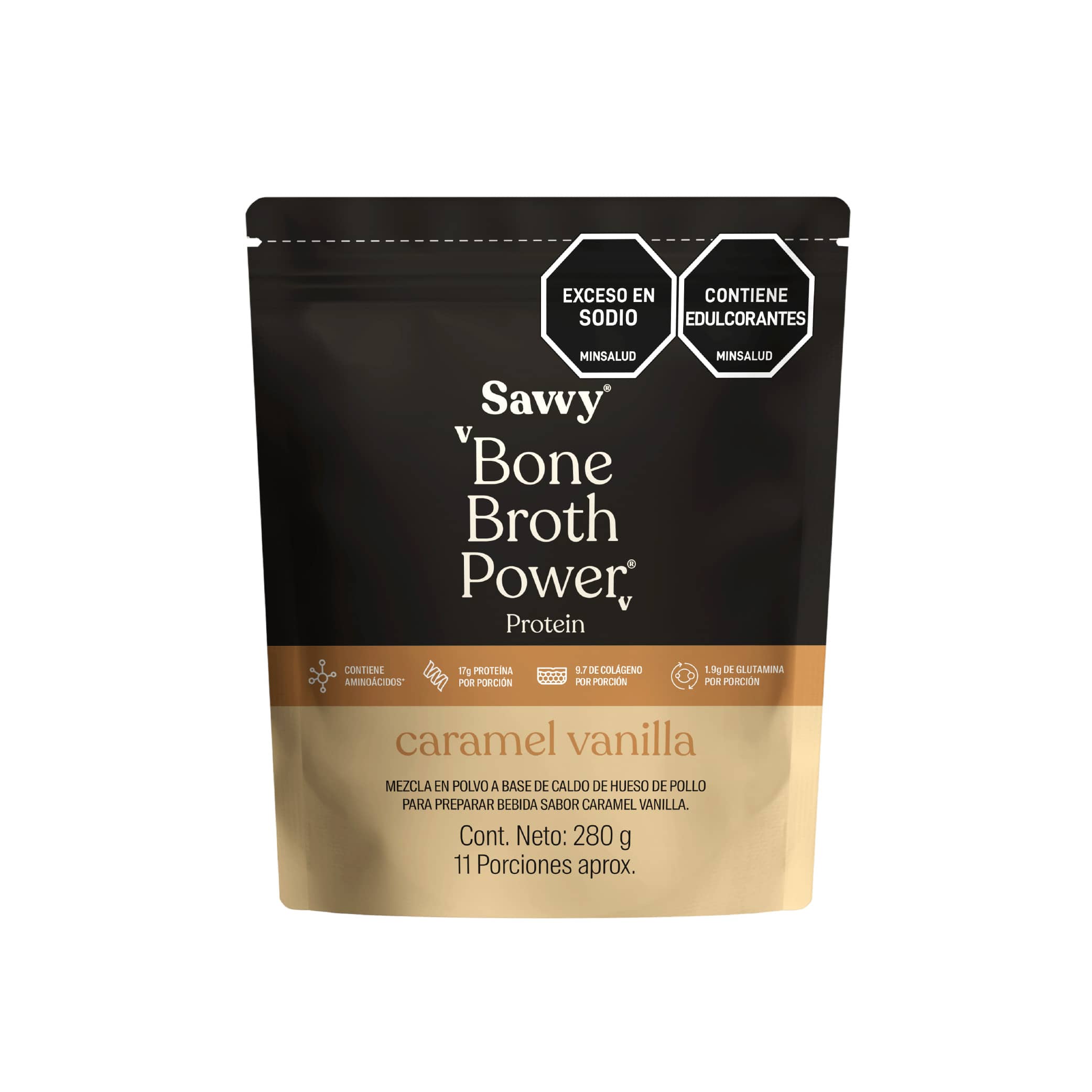 Bone Broth Power® caramel vanilla mini 280g