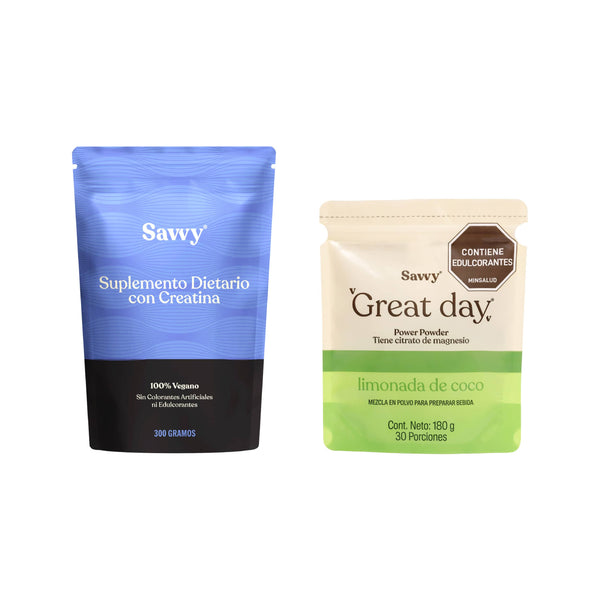 Kit energía activa | Creatina + Magnesio