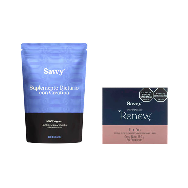 Kit renueva tu cuerpo | Creatina + Colina y magnesio