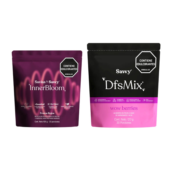 Kit bienestar interno | Inositol + Antioxidantes
