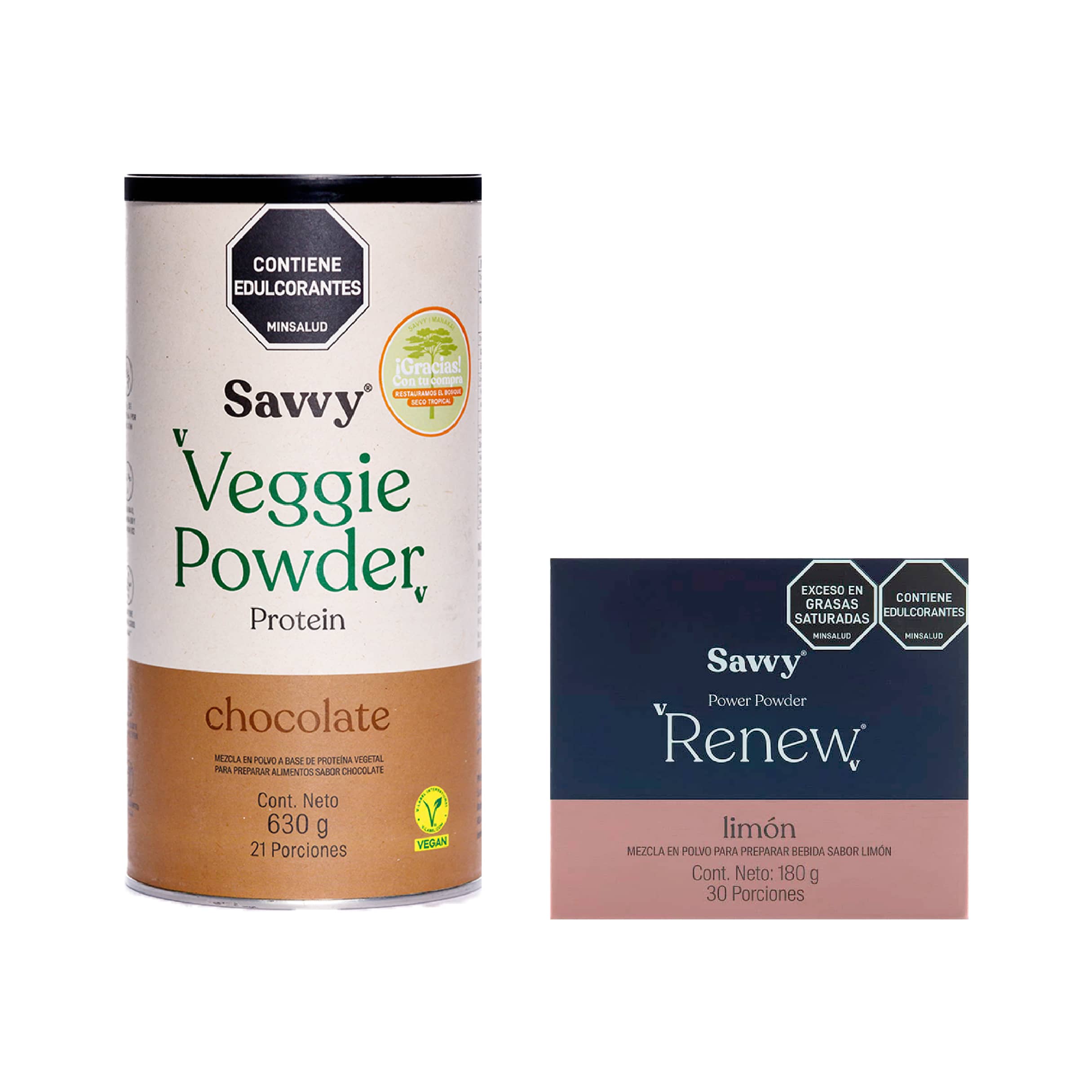 Colina y magnesio + Proteína