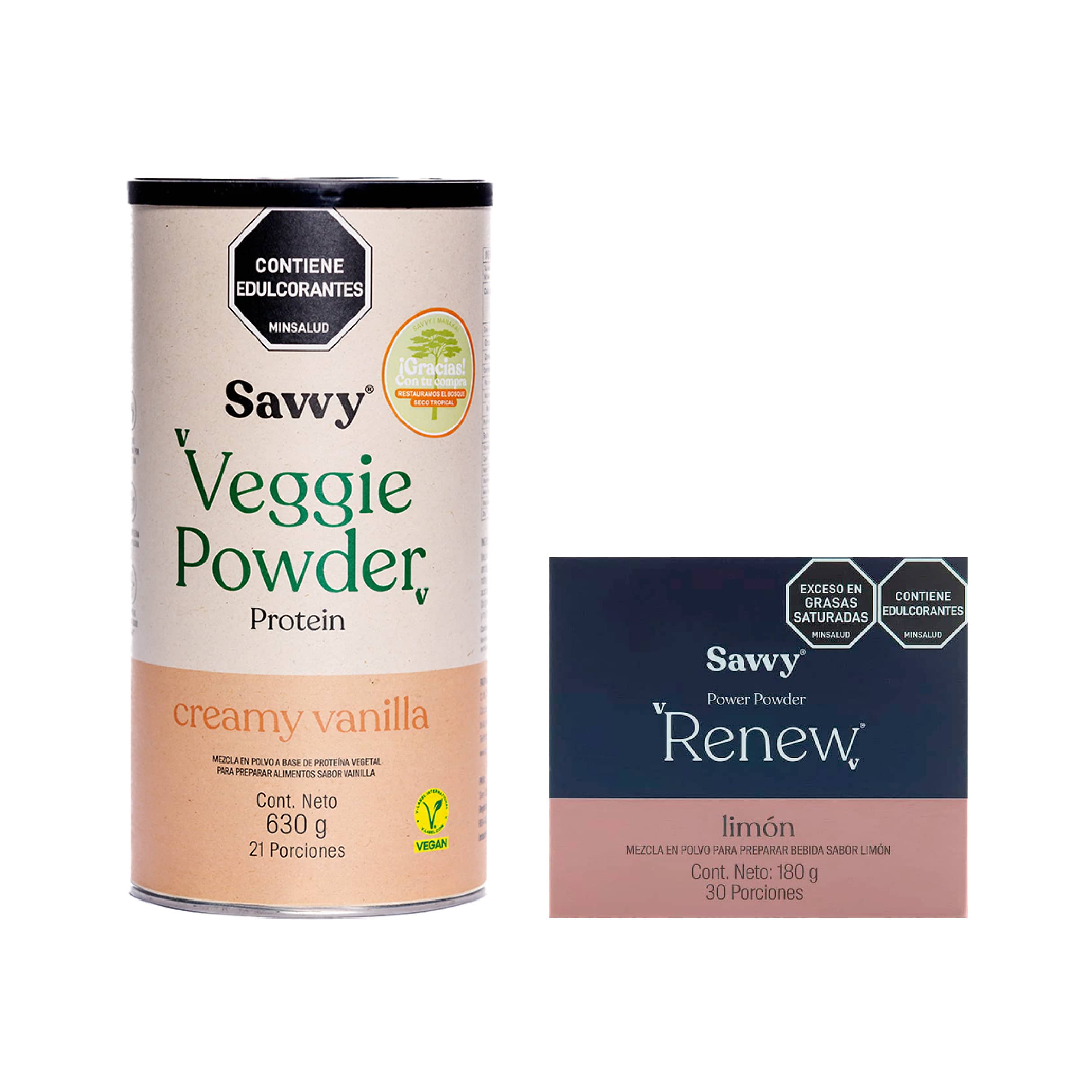 Colina y magnesio + Proteína