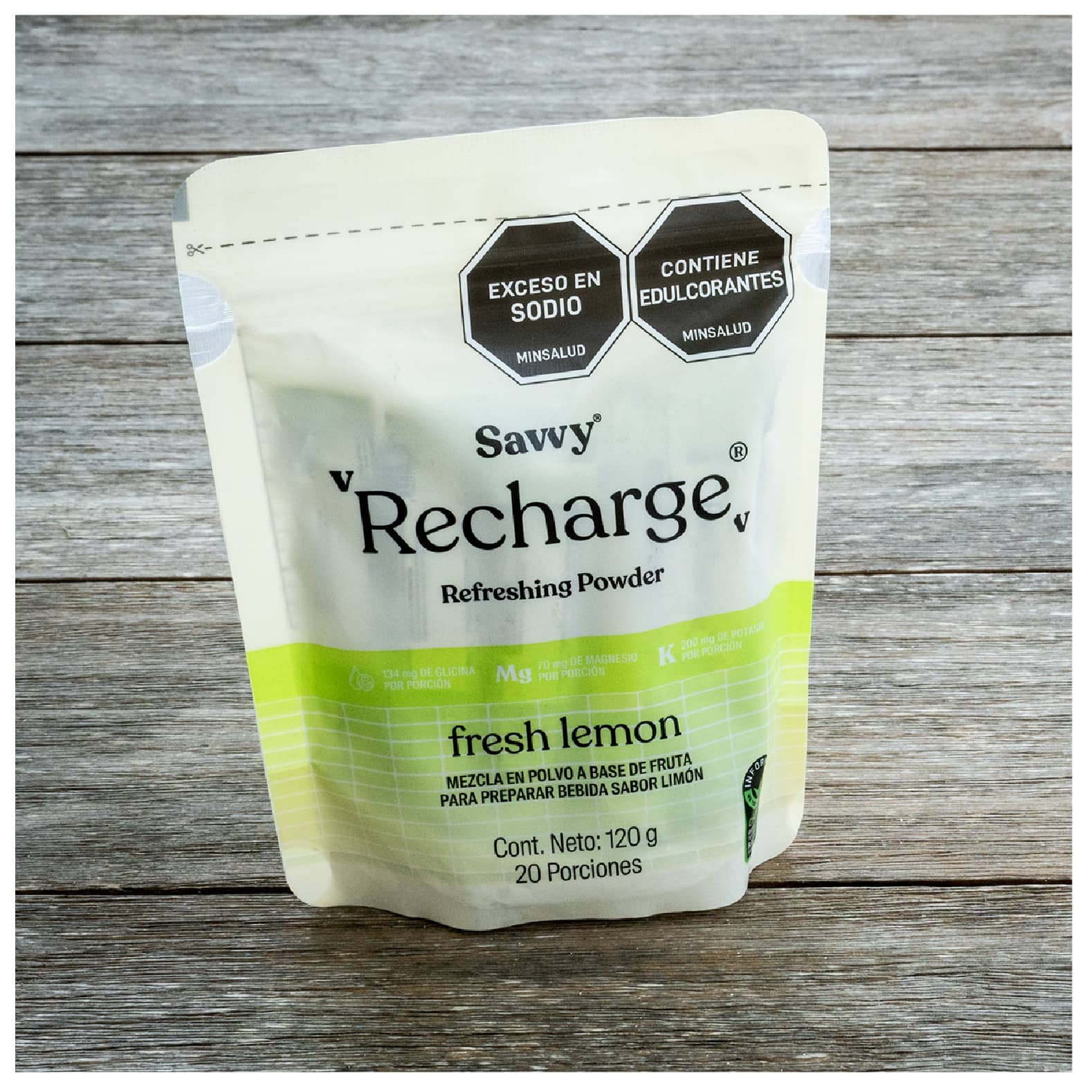 Recharge® limón 120g