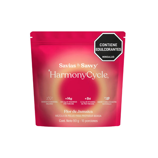 Magnesio y B6 | HarmonyCycle flor de jamaica 90g