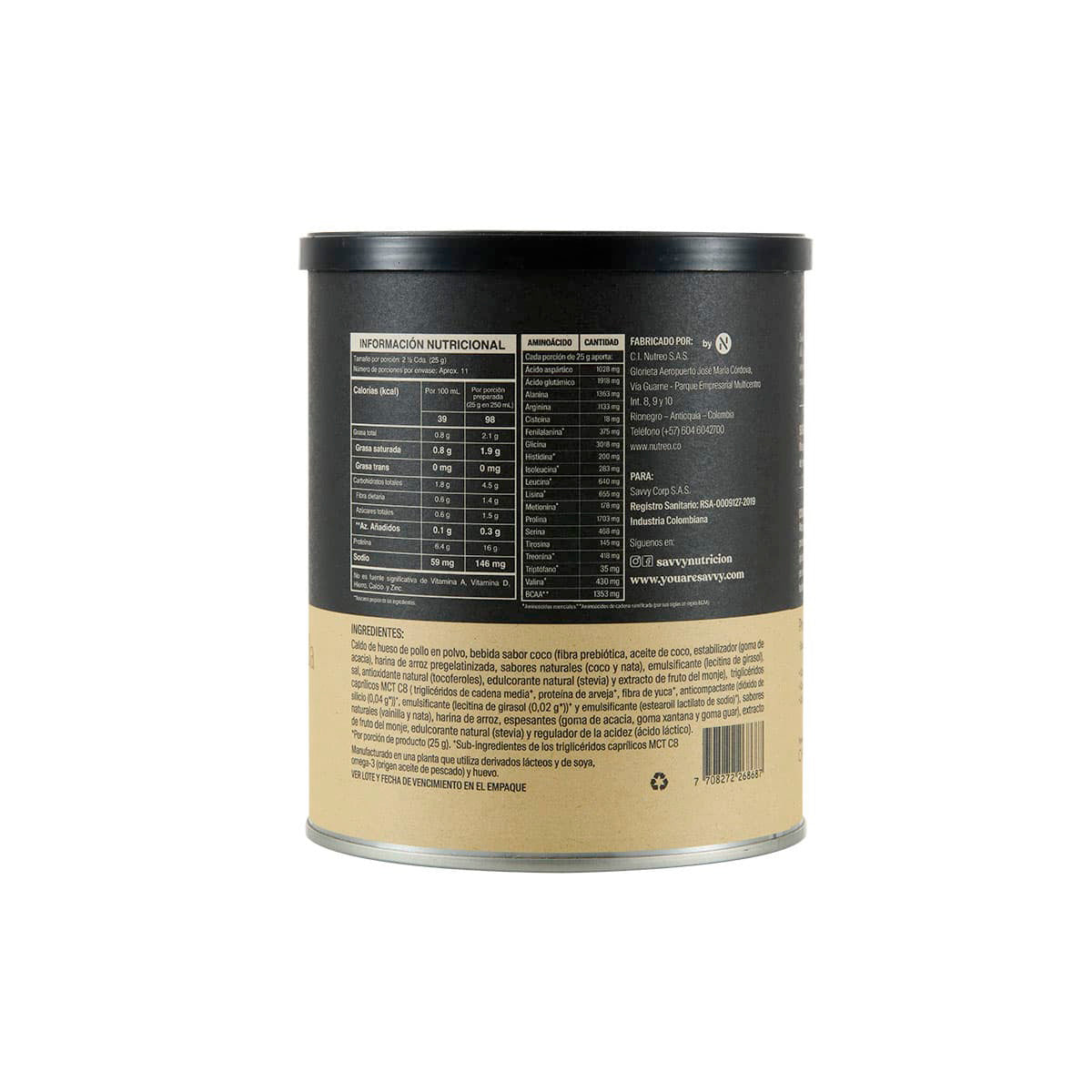 Bone Broth Power® caramel vanilla mini 280g