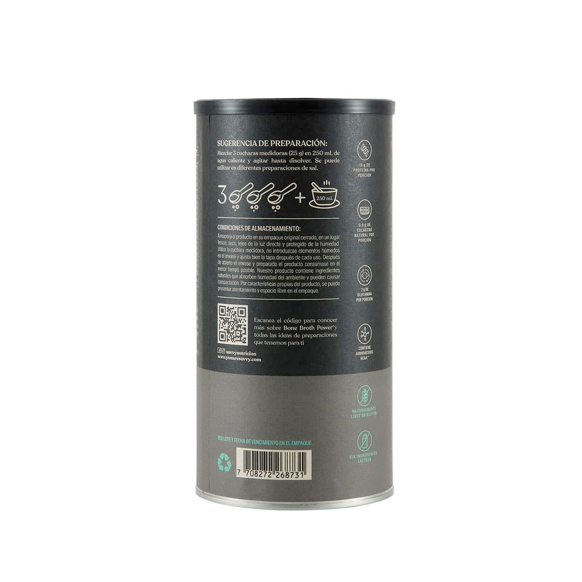 Bone Broth salted power 560gr