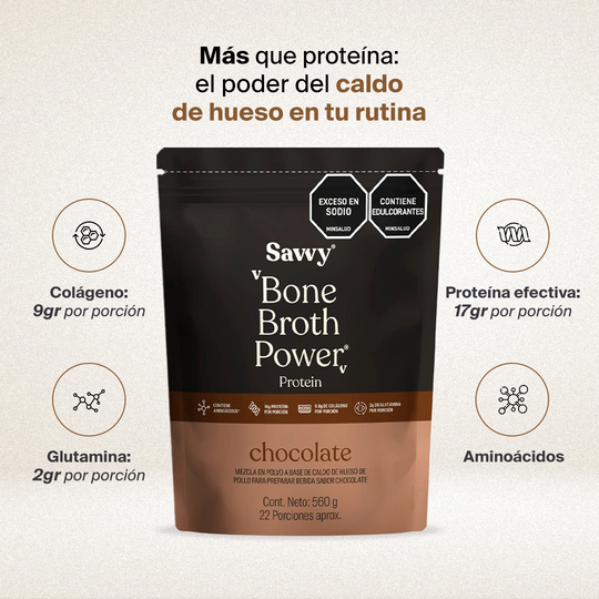 Proteína | Bone Broth Power® chocolate 560g