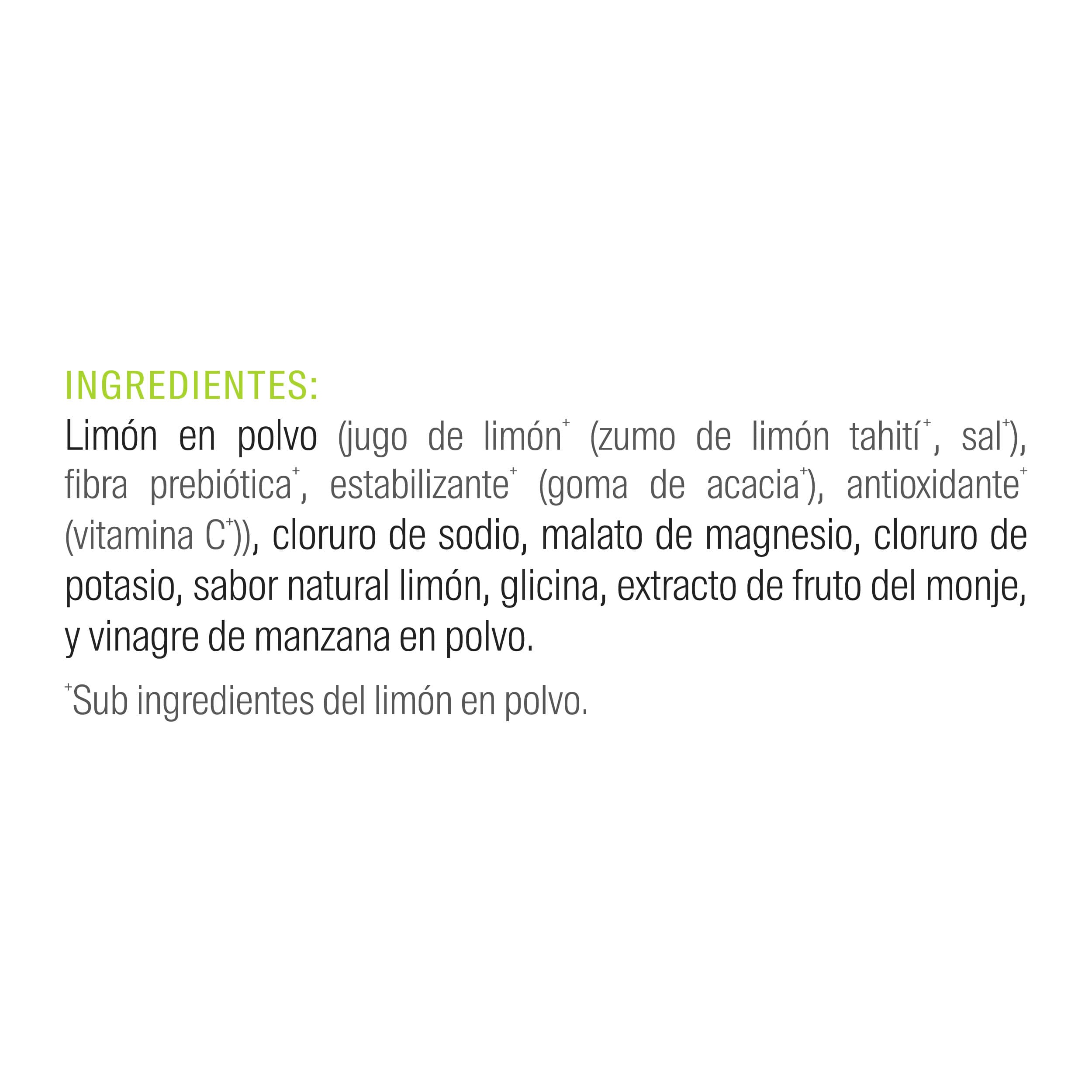 Recharge® limón 120g