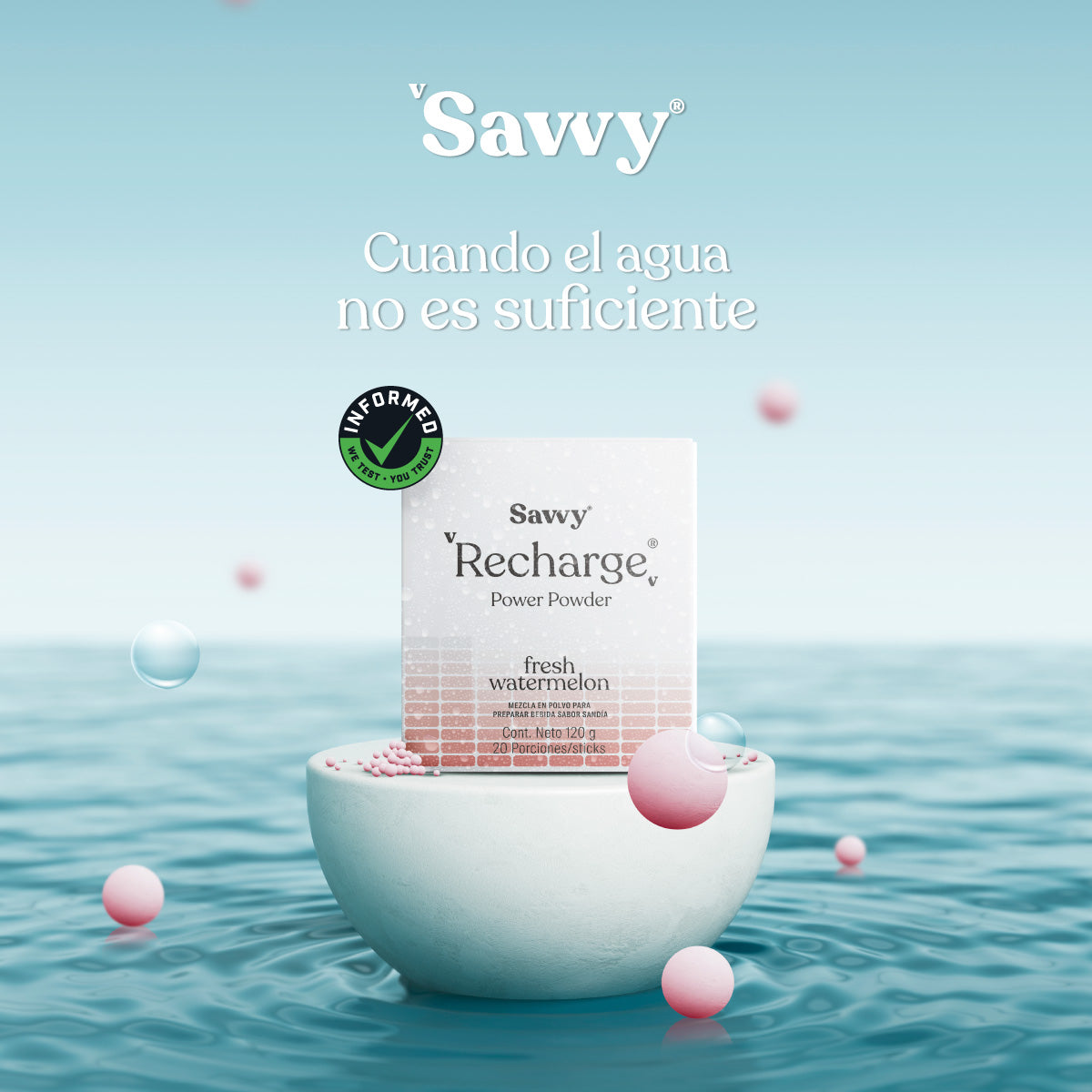 Recharge® sandía 120g