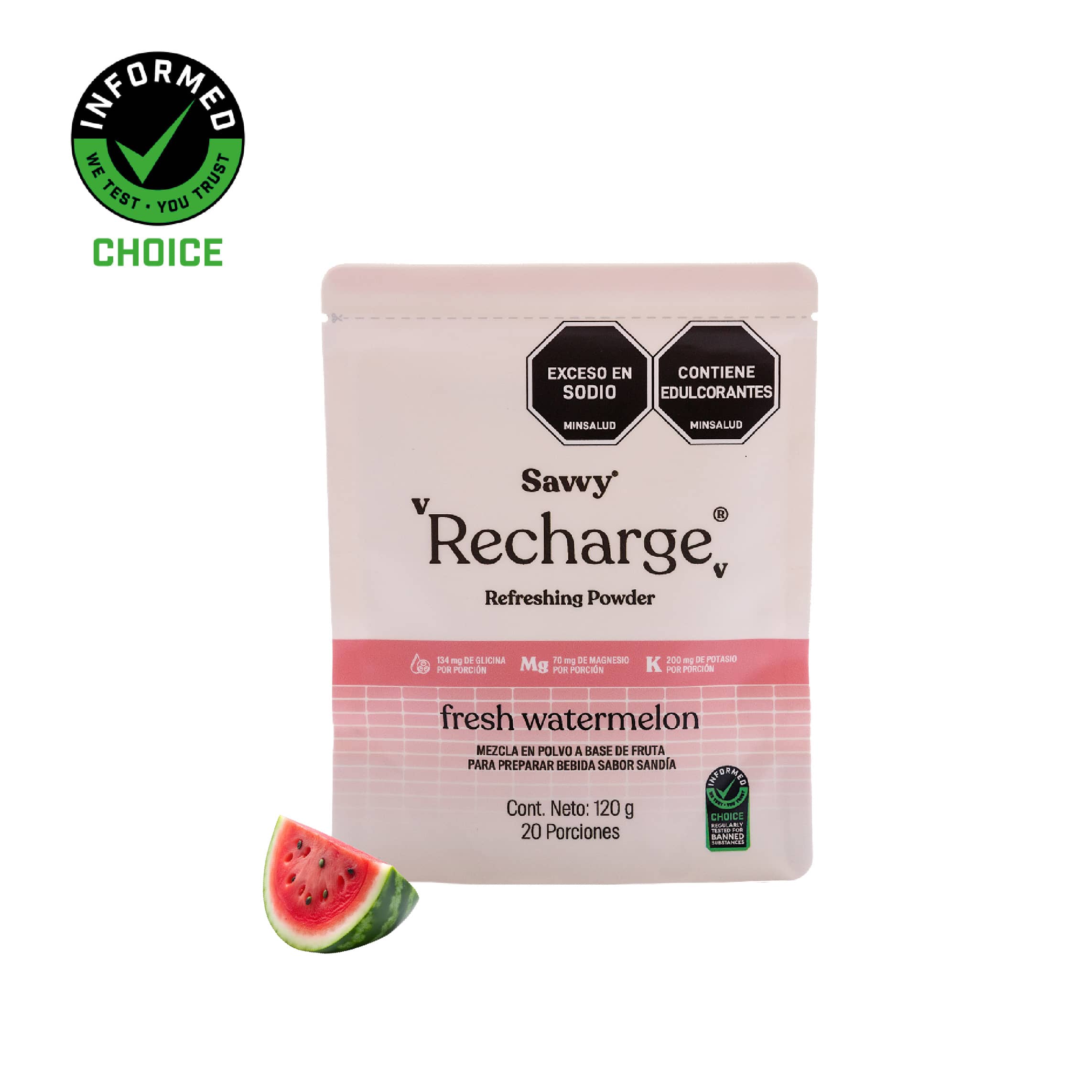 Recharge® sandía 120g