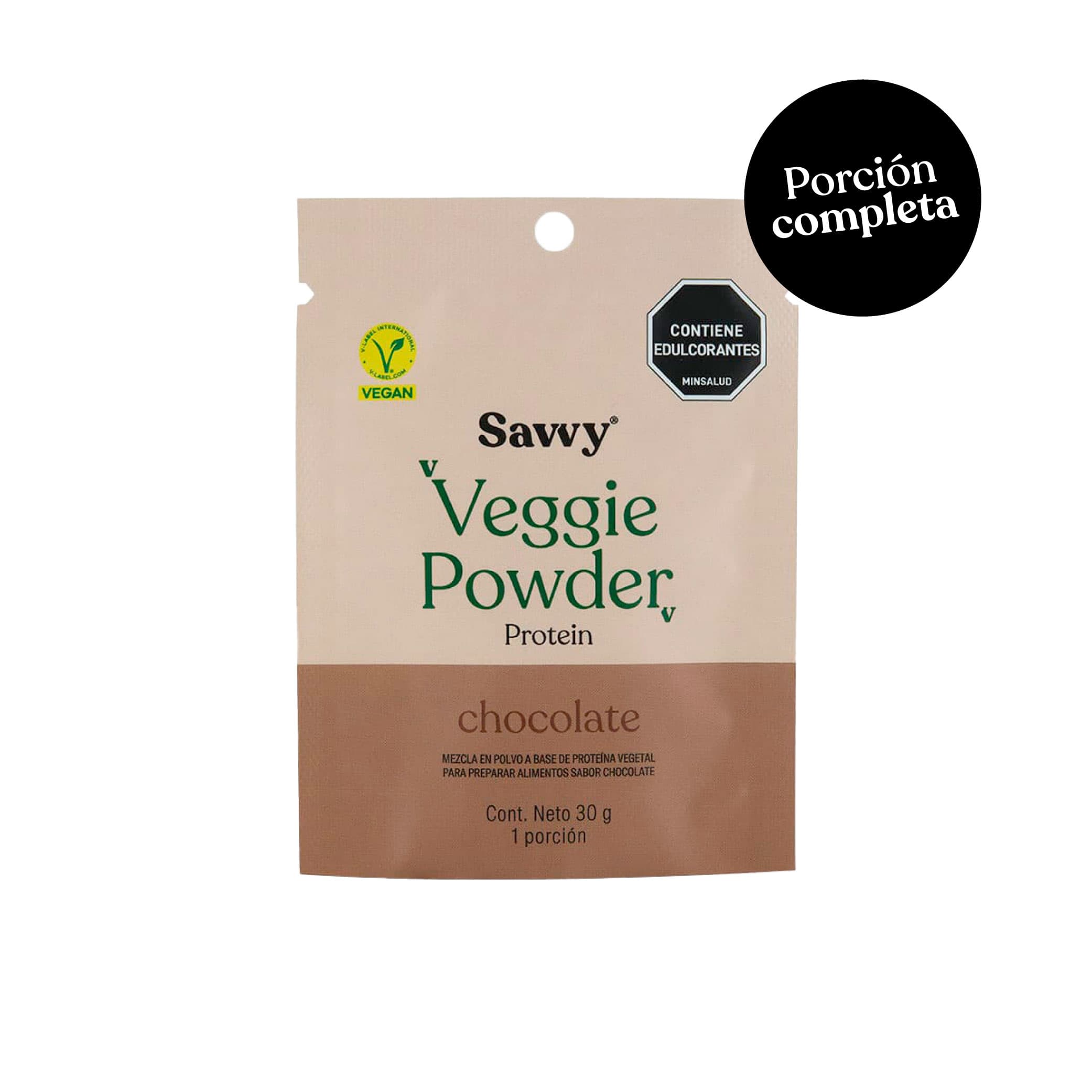 Veggie Powder chocolate sachet 30gr