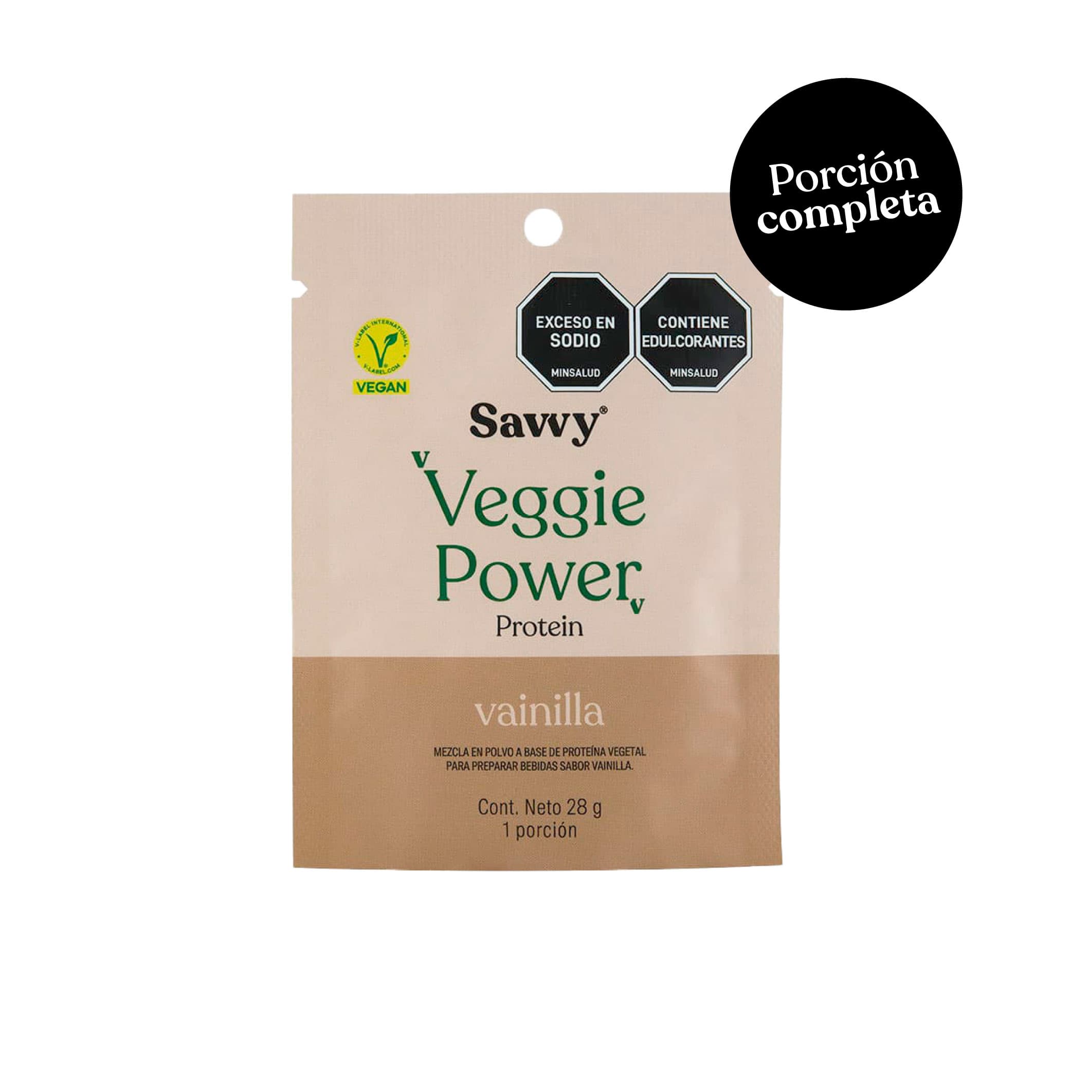 Veggie Power vainilla sachet 28gr