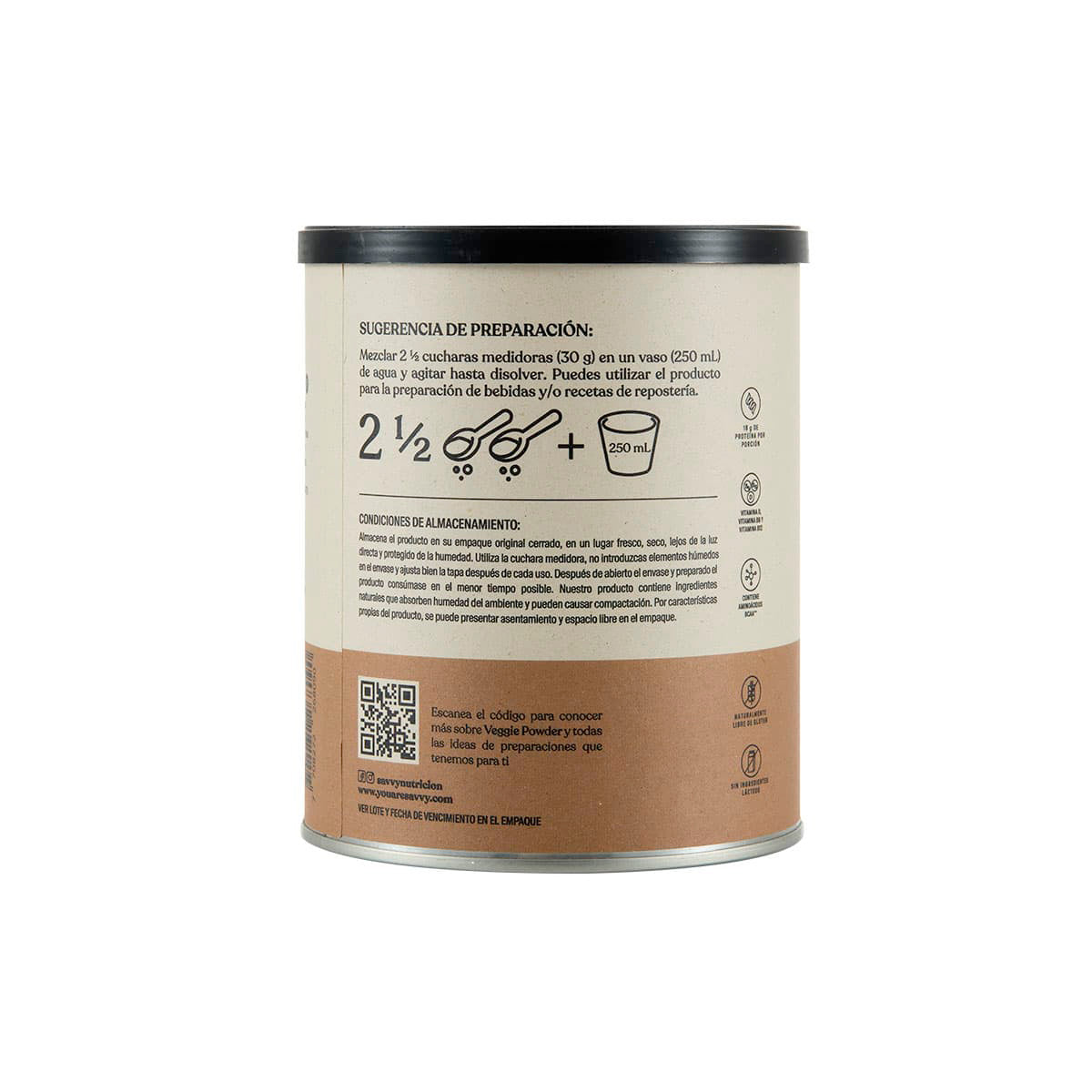 Veggie Powder chocolate mini 360g