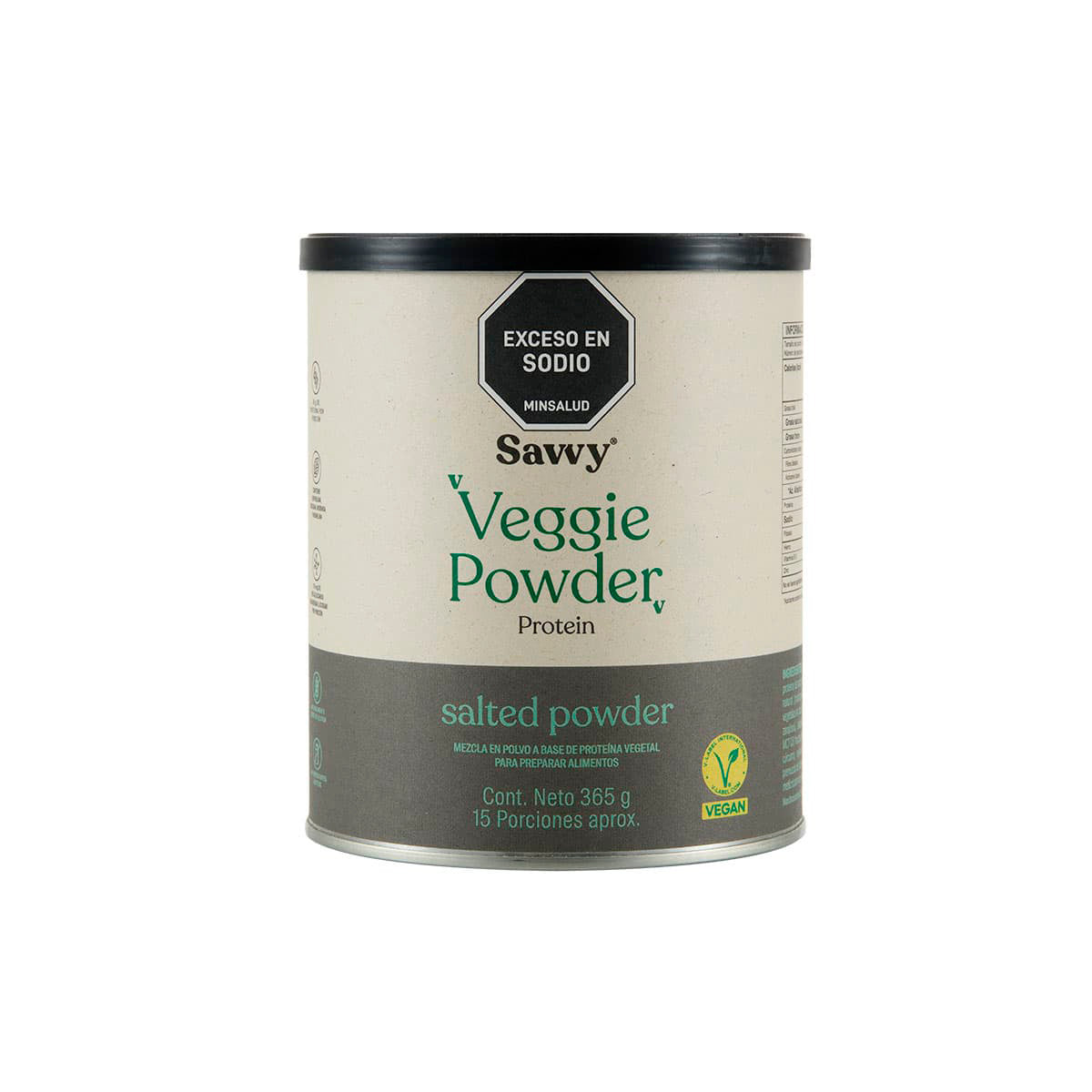 Veggie salted powder mini 365g