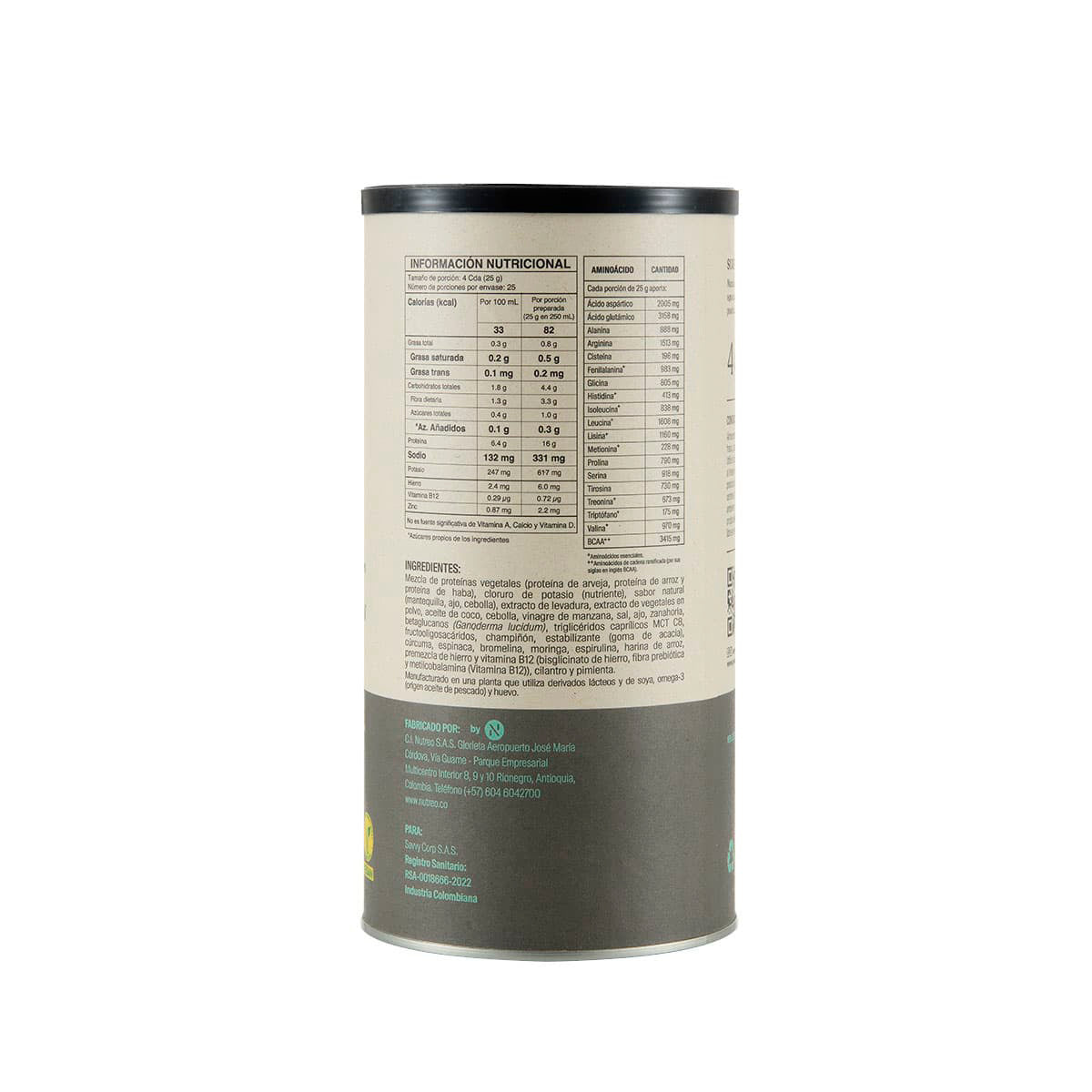 Veggie salted powder 625gr