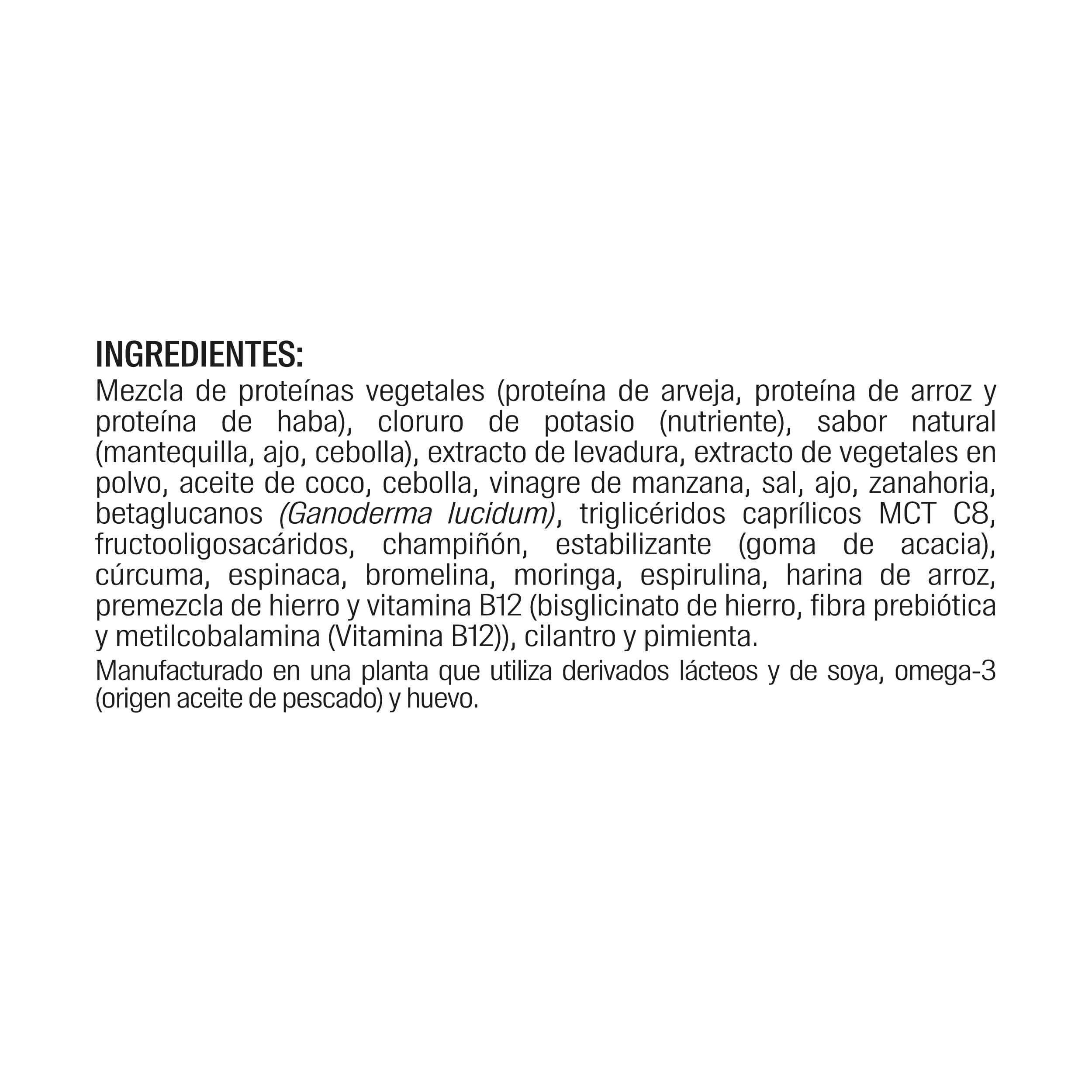 Veggie salted powder 625gr