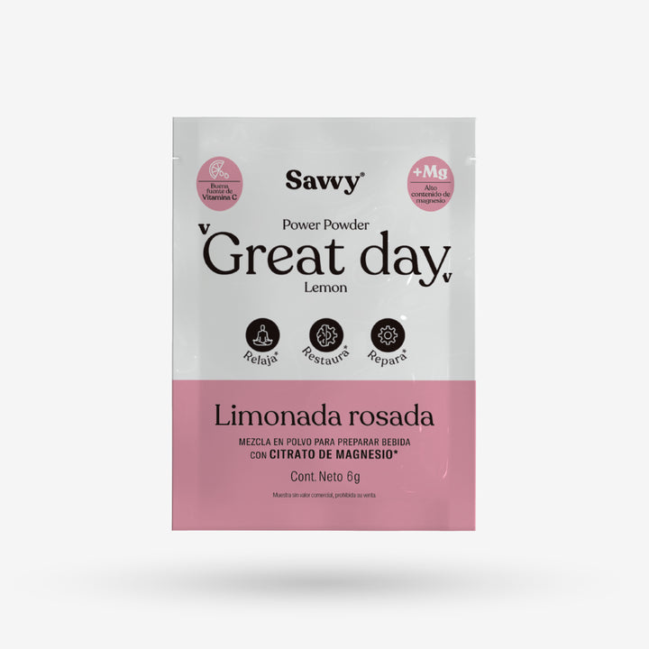 Sachet Great Day limonada rosada